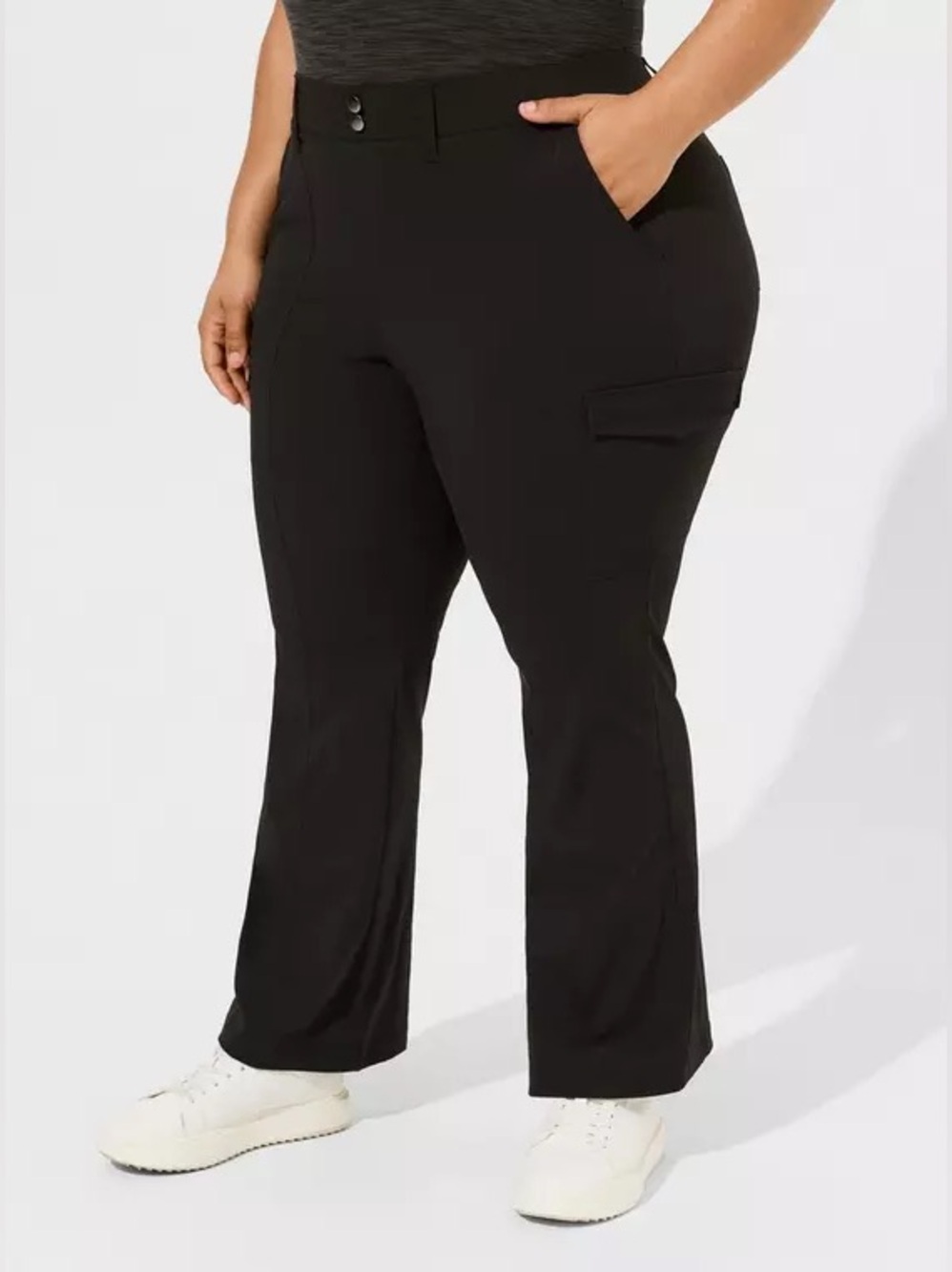 Torrid Happy Camper Ripstop Full Length Active Slim Boot Pant